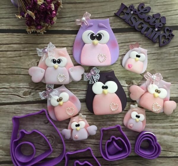 Corujinhas Cute 03 0018AJ3D