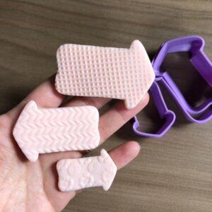 Trio Placas Setinhas 0400AJ3D
