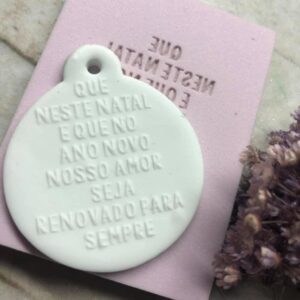 Frase C064 QUE NESTE NATAL E QUE NO ANO NOVO NOSSO AMOR SEJA RENOVADO PA