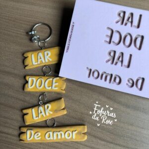 Textura Placa TX11X9-09 LAR DOCE LAR DE AMOR