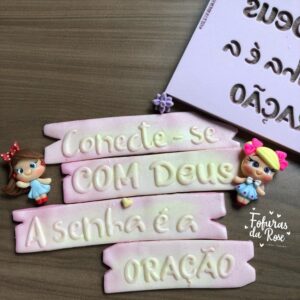 Textura Placa TX15X16-07 CONECTE-SE COM DEUS