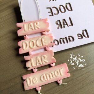 Textura Placa TX15X16-09 LAR DE AMOR