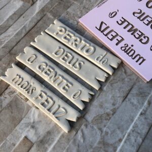 Textura Placa TX15X16-13 PERTO DE DEUS