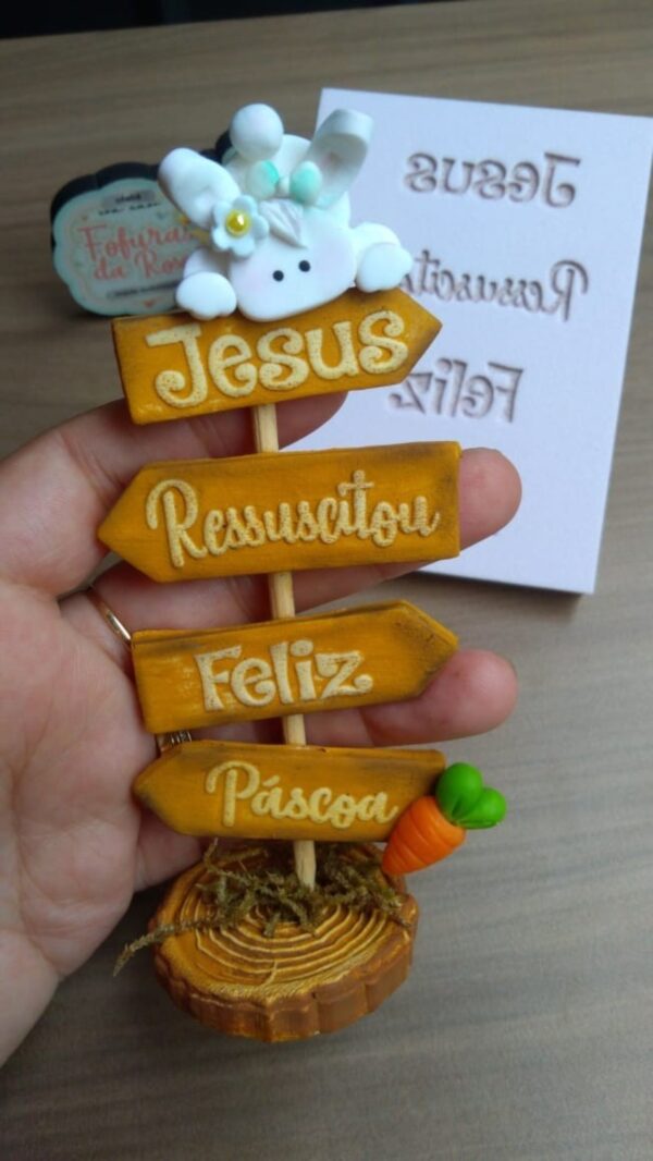 Textura 7.5X11 Cód 03 JESUS RESSUSCITOU