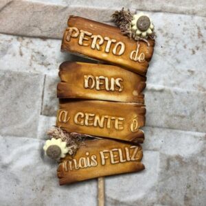 Textura 7.5X11 Cód 017 PERTO DE DEUS..