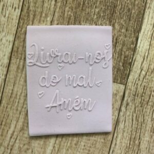 Textura Frase 26 LIVRAI-NOS DO MAL AMÉM