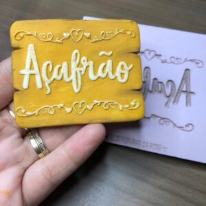 Textura Açafrão Tamanho M