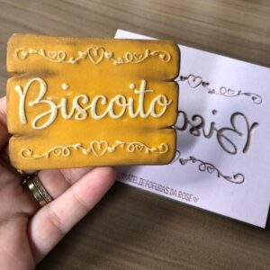 Textura Biscoito Tamanho G