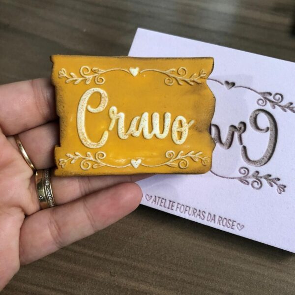 Textura Cravo Tamanho M