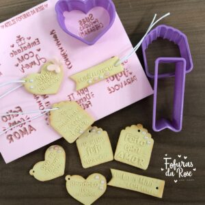 Mini Tag 03 Feito com Amor