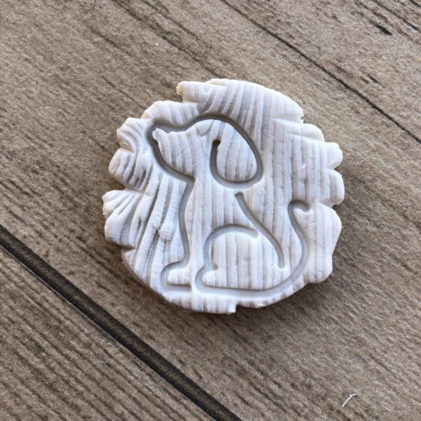 Carimbo Silhueta Dog 0582AJ3D