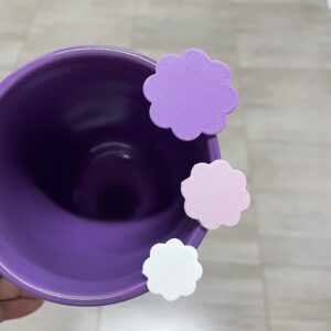 Haste Caneca Círculo Babado G 3,5 cm