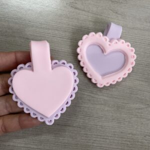 Chaveiro Lovely Coração 1037AJ3D