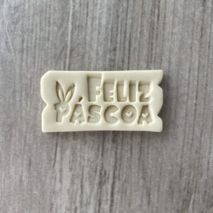 PLACA FELIZ PÁSCOA 1413AJ3D