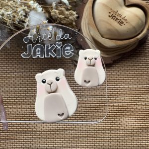 CAPIVARA MÃE E FILHOTE  1972AJ3D