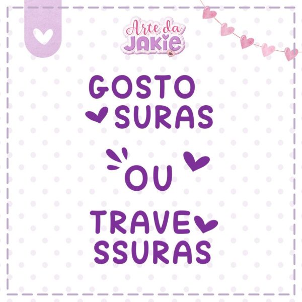 GOSTOSURAS OU TRAVESSURAS 2071AJ3D