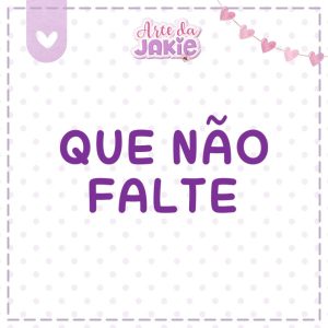 QUE NÃO FALTE 2207AJ3D