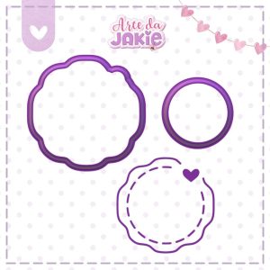 MOLDURA PINGENTE JARDIM 2303AJ3D