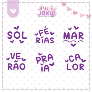 PALAVRINHAS VERÃO 2281AJ3D